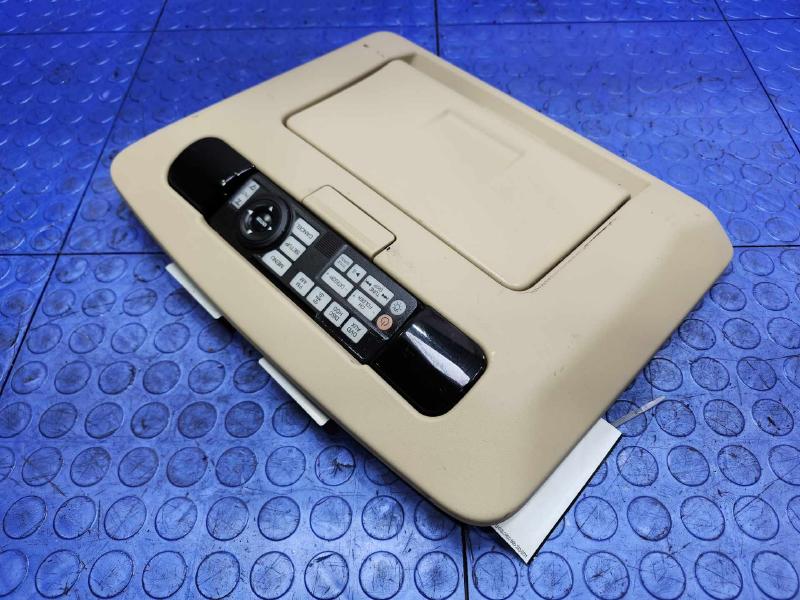 2010-2013 Acura MDX Rear Entertainment DVD Display Screen and Controls Tan OEM 39460STXA04