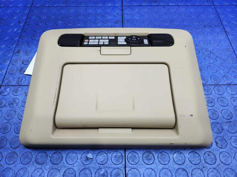 2010-2013 Acura MDX Rear Entertainment DVD Display Screen and Controls Tan OEM 39460STXA04
