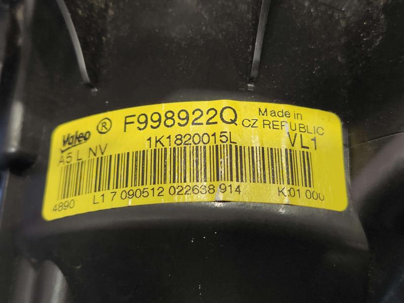 2012 Audi TT Blower Motor