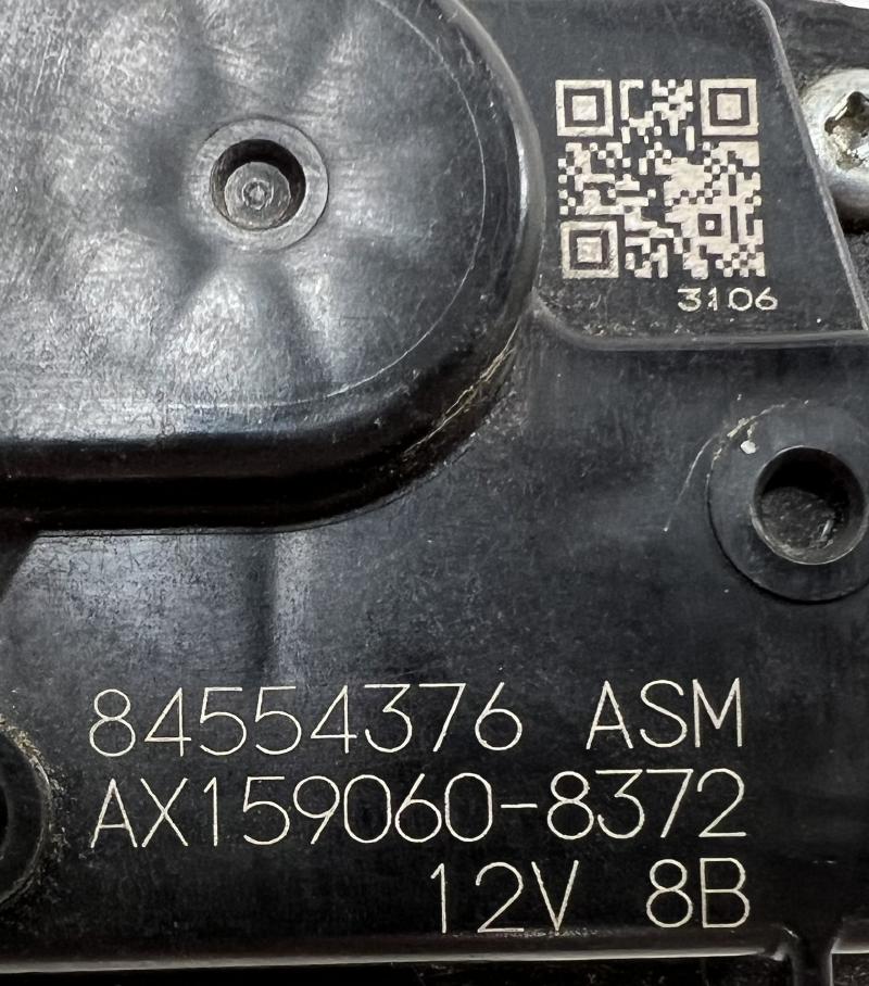 2019 GMC Acadia Wiper Motor Front