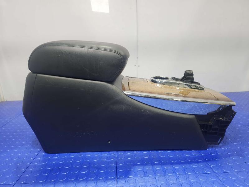 2011-2014 Infiniti QX80 Center Floor Console Assembly Black Leather OEM 969101ZS4B