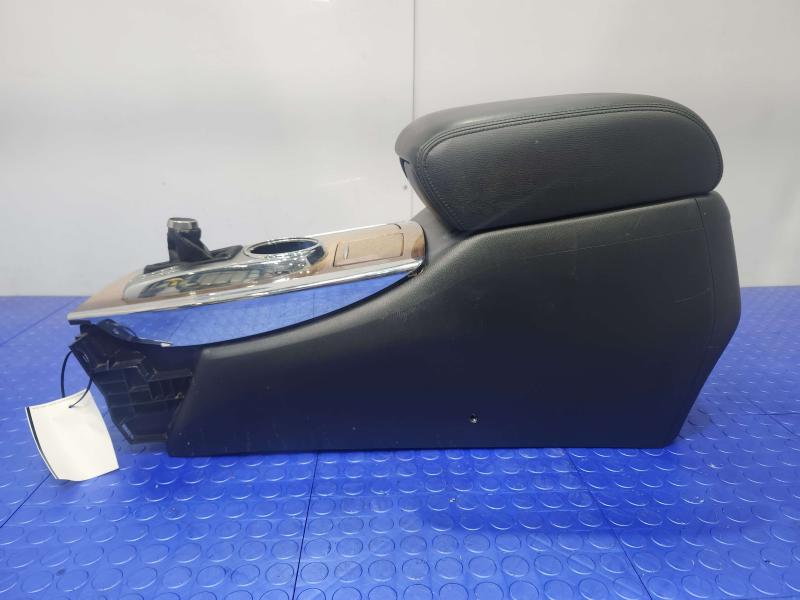 2011-2014 Infiniti QX80 Center Floor Console Assembly Black Leather OEM 969101ZS4B