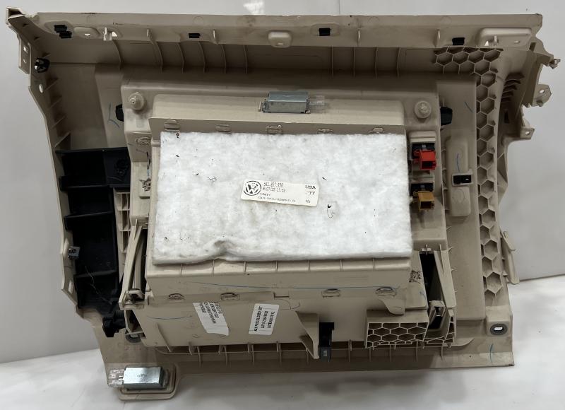 2012 - 2019 Volkswagen Passat Glove Box Compartment - Tan OEM 561857101B95T