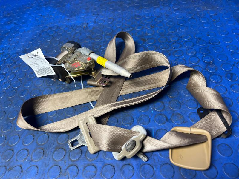 1997 - 1999 Jaguar XK8 Front Seat Belt Retractor RH Passenger Side Oatmeal OEM HJA7010ABAGD