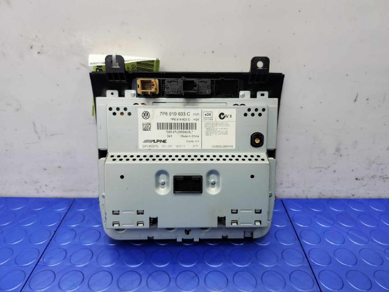 2011-2014 Volkswagen Touareg Dash Display Screen Assembly OEM 7P6919603C