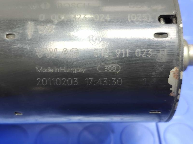 2008-2017 Volkswagen Touareg 3.6L Starter Motor Assembly Bosch OEM 012911023H