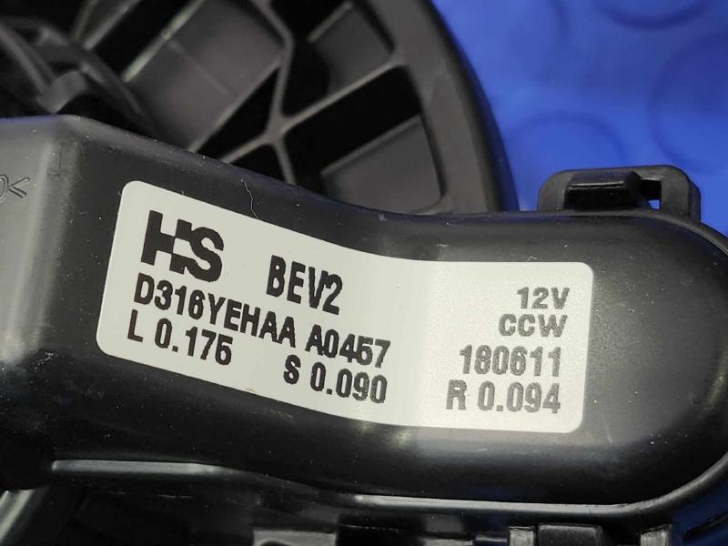 2019 Chevrolet Bolt Blower Motor