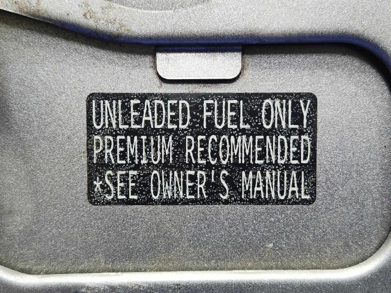 2017 Acura RDX Fuel Tank Door