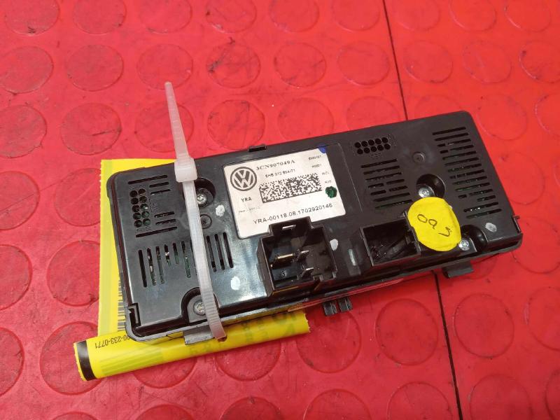2018 Volkswagen Atlas Rear Automatic Temperature Climate Control Panel OEM 3CN907049A