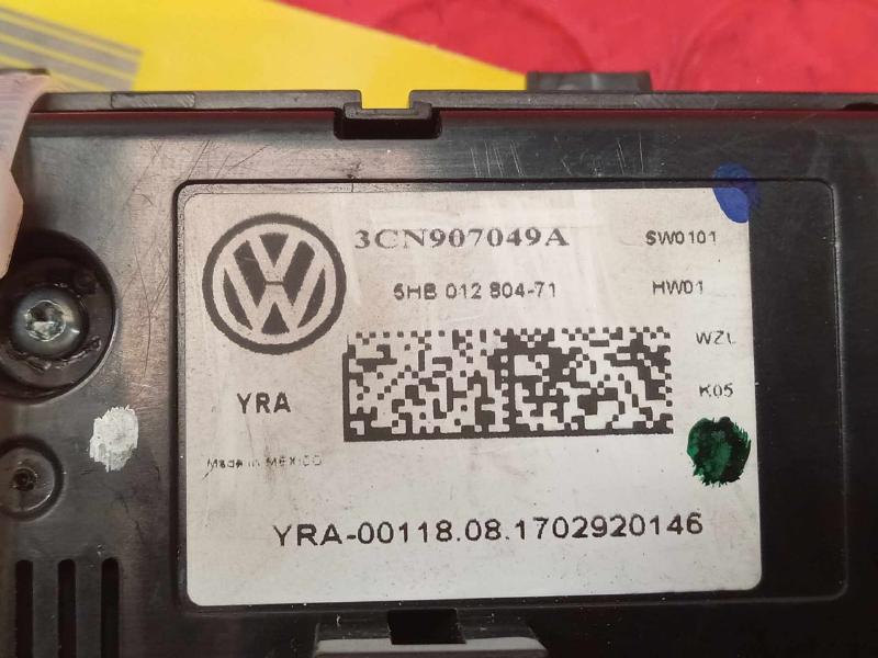 2018 Volkswagen Atlas Rear Automatic Temperature Climate Control Panel OEM 3CN907049A