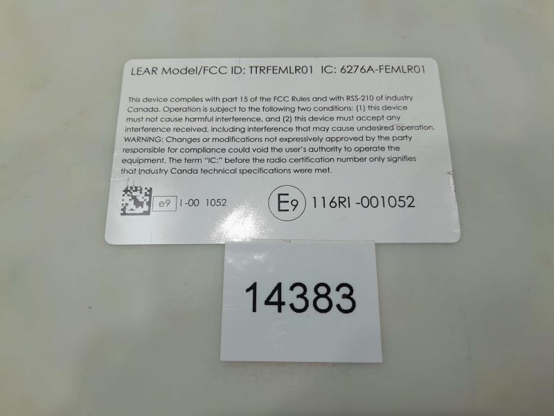 2014-2015 BMW 328i F30 CAN Bus Body Control Module BCM OEM 6135936640901