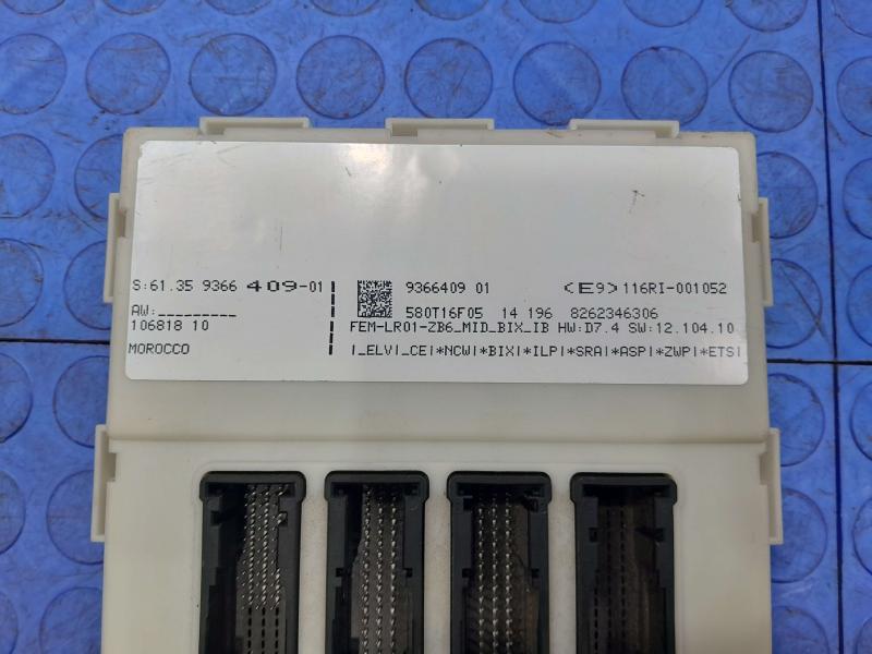 2014-2015 BMW 328i F30 CAN Bus Body Control Module BCM OEM 6135936640901