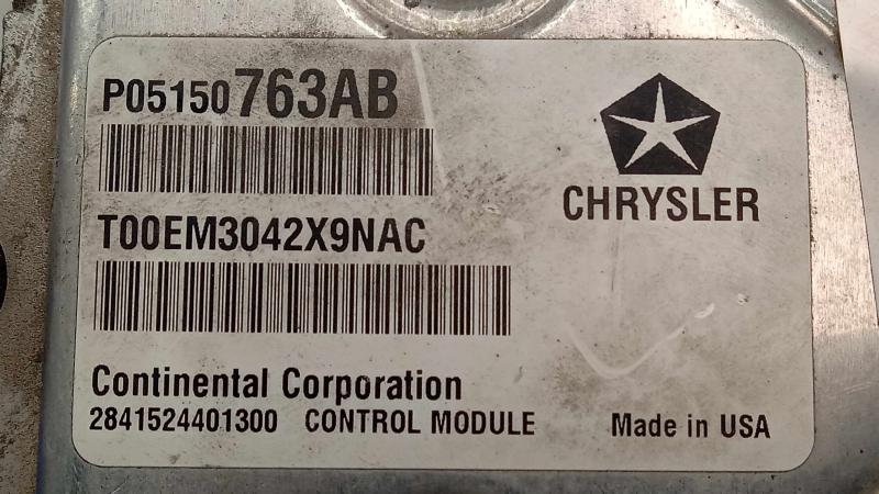 2013 Chrysler 200 Engine/Motor Brain Box