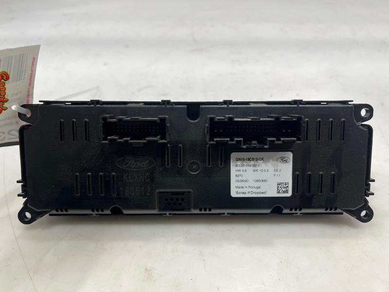 2021 Ford EcoSport Heater A/C Control
