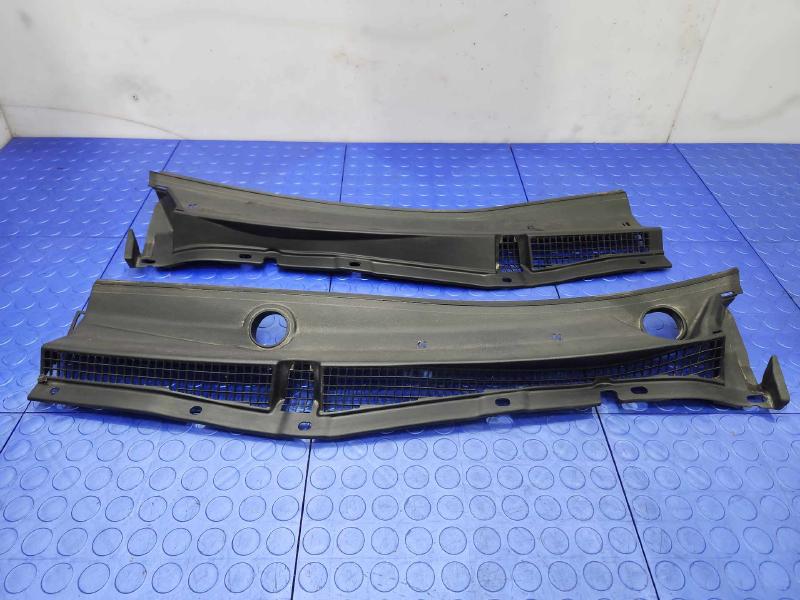 2006-2014 Subaru Tribeca Cowl Panel Cover Grilles Set of Two Genuine OEM 91411XA01B 91411XA00A