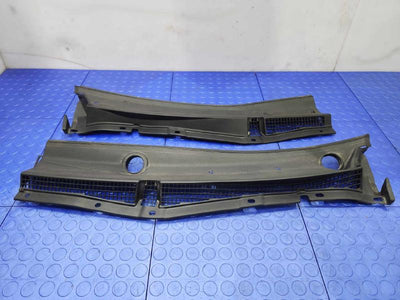 2006-2014 Subaru Tribeca Cowl Panel Cover Grilles Set of Two Genuine OEM 91411XA01B 91411XA00A