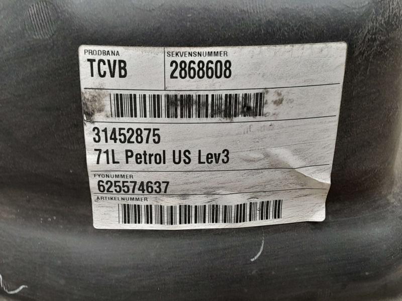 2016-2024 Volvo XC90 Fuel Tank Assembly Gas Tank Genuine OEM 314782442
