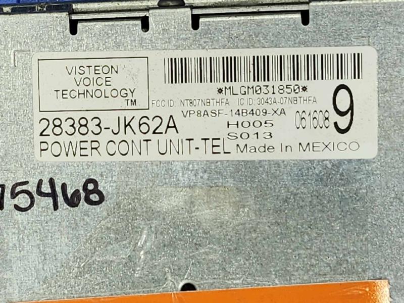 2008 Nissan Altima Chassis Brain Box