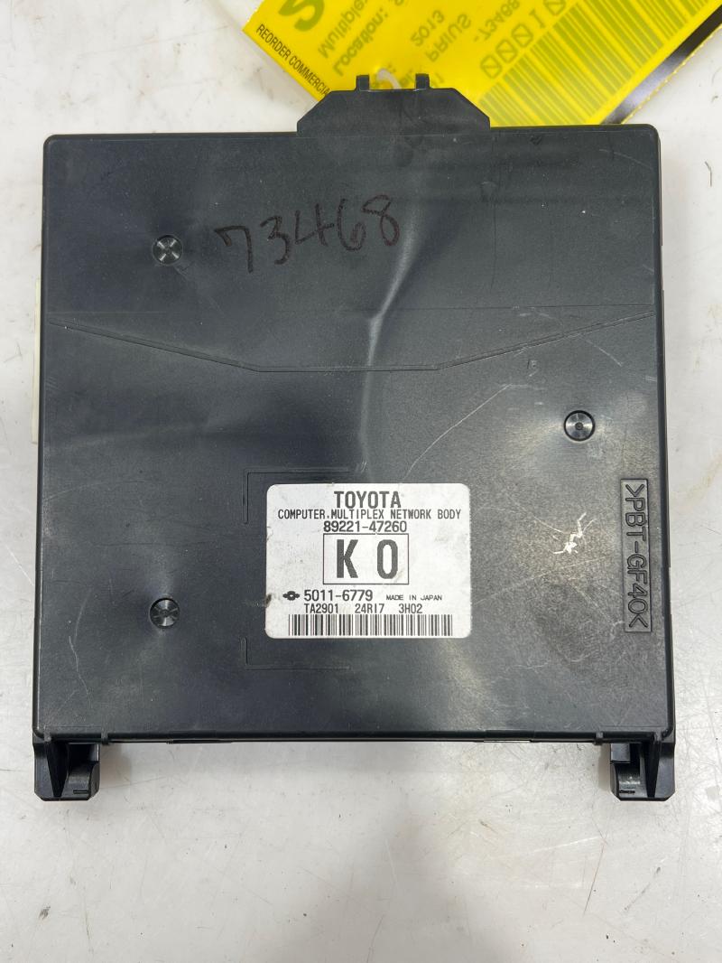 2013 Toyota Prius Chassis Brain Box