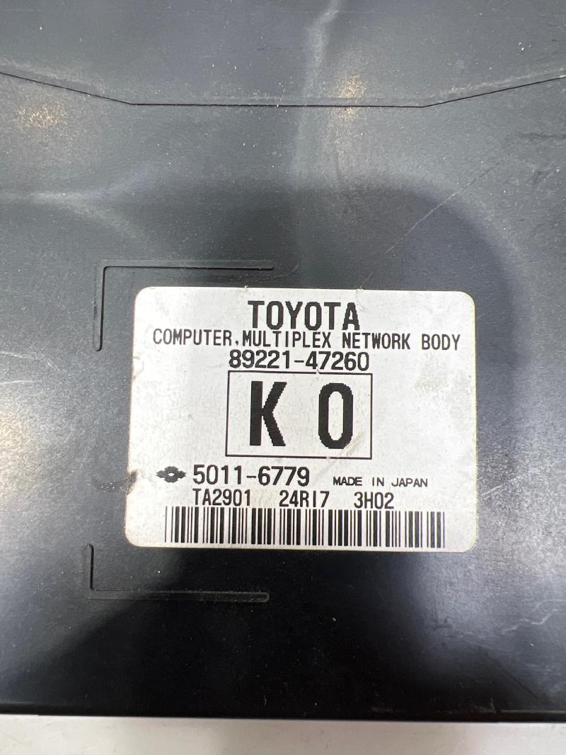 2013 Toyota Prius Chassis Brain Box