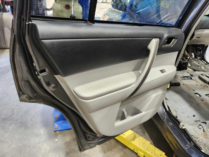 2010 Toyota Highlander Rear Door Trim Panel Left Driver Side Gray OEM 676400E191B0,LH