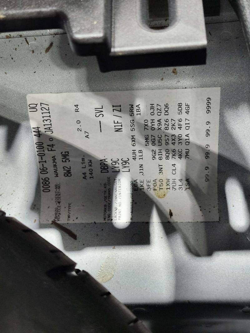 2018 Audi A4 Center Pillar
