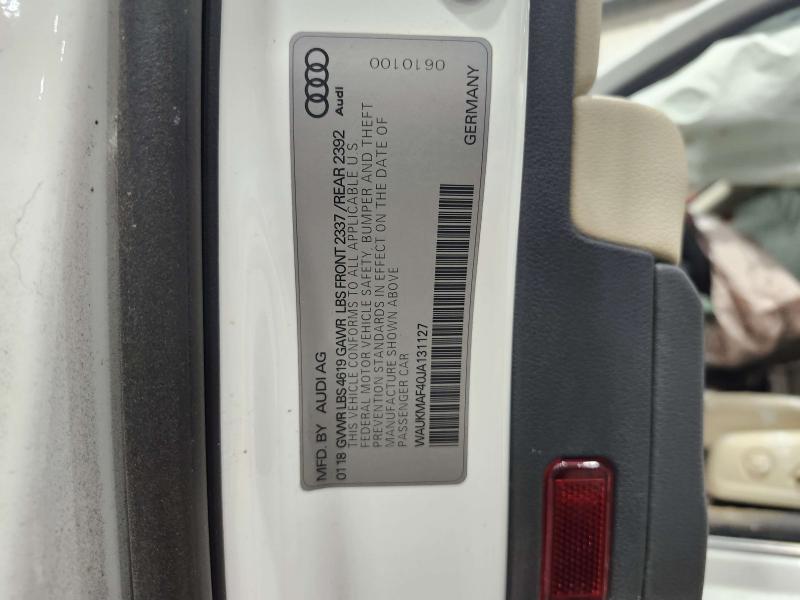 2018 Audi A4 Center Pillar