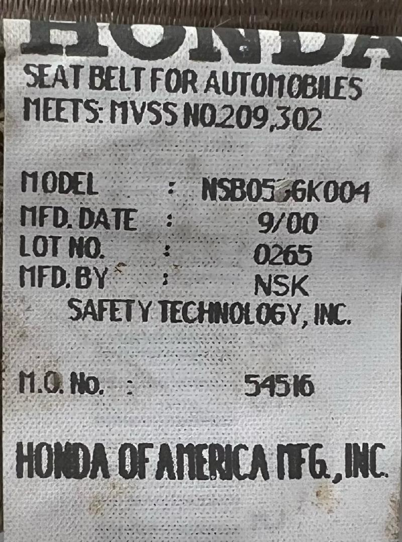 2001 Acura TL Misc Ebay Parts