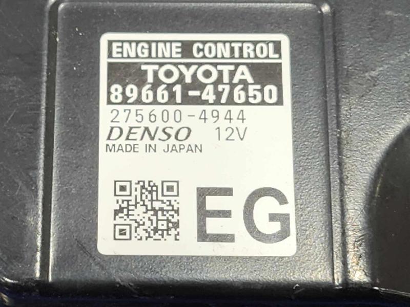 2016 Toyota Prius Electronic Control Module ECU ECM PCM OEM 89661-47650