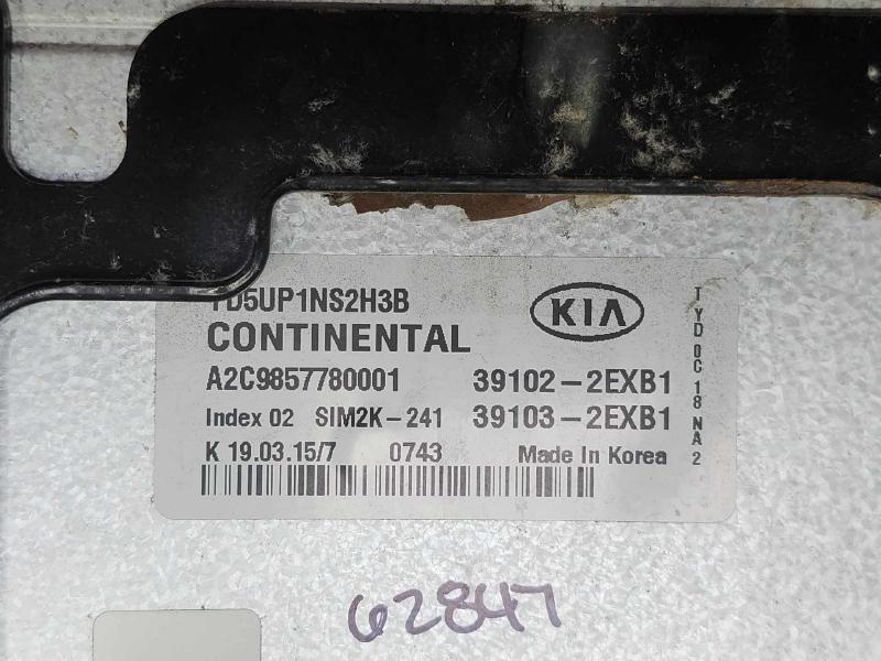 2015 Kia Forte 1.8L Electronic Control Module ECU ECM PCM OEM 391032EXB1
