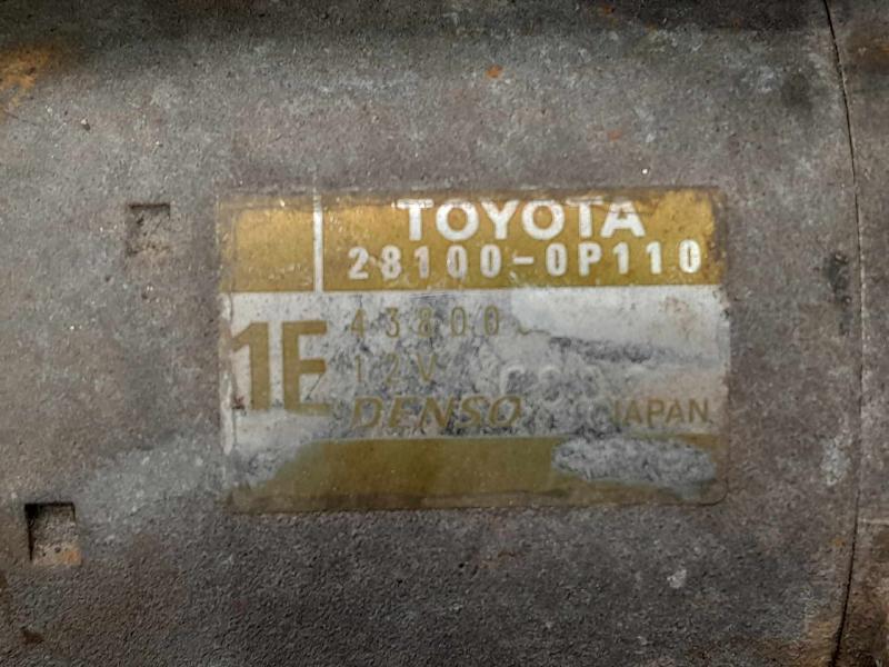 2017-2020 Toyota Sienna Starter Motor Assembly Genuine OEM Part 281000P110