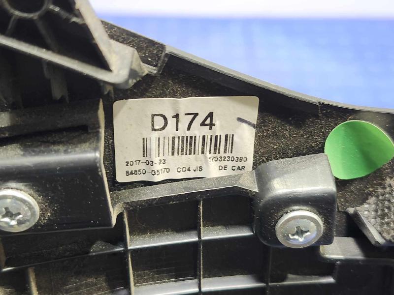 2017-2019 Kia Niro Left Console Cover Shifter Trim Genuine OEM 84650-G5170
