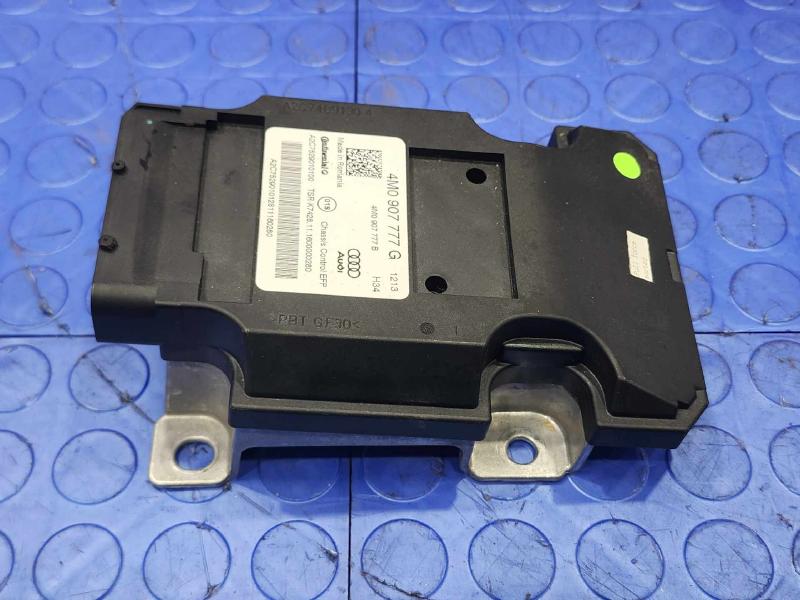 2017-2018 Audi Q7 Air Ride Suspension Control Module Genuine OEM 4M0907777G