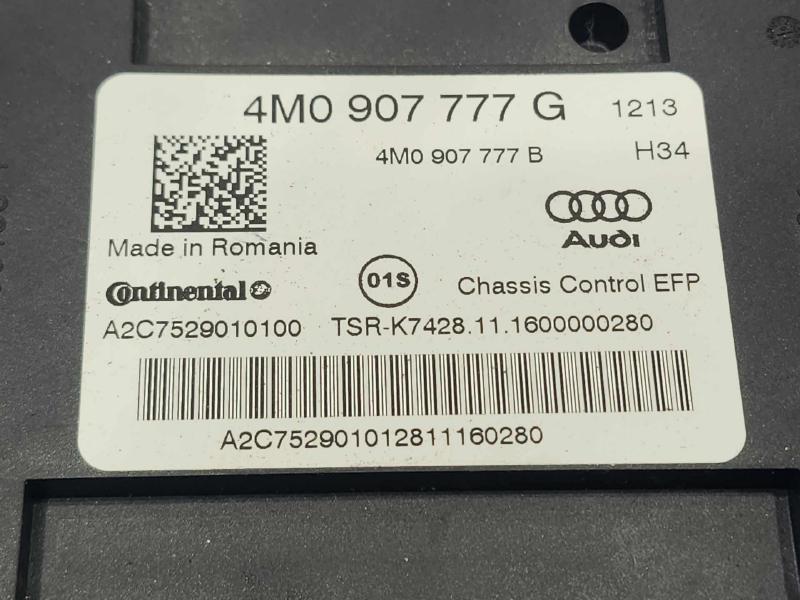 2017-2018 Audi Q7 Air Ride Suspension Control Module Genuine OEM 4M0907777G