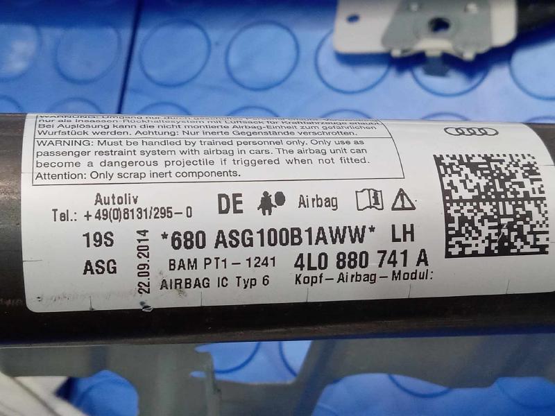 2015 Audi Q7 Air Bag