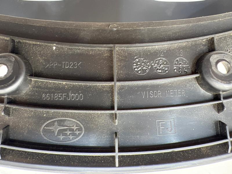 2014 - 2016 Subaru Forester Instrument Panel Trim Surround OEM 66185FJ000