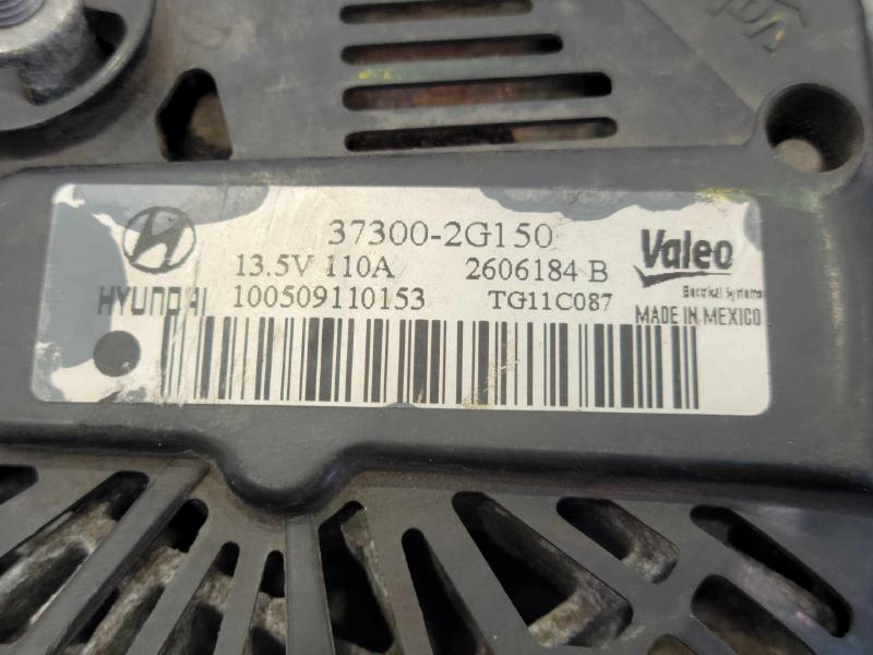 2011 Hyundai Sonata Alternator