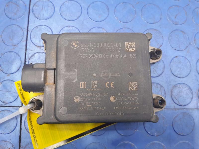2018 BMW 740i 740e 750i Adaptive Cruise Radar Unit Genuine OEM 66316888029