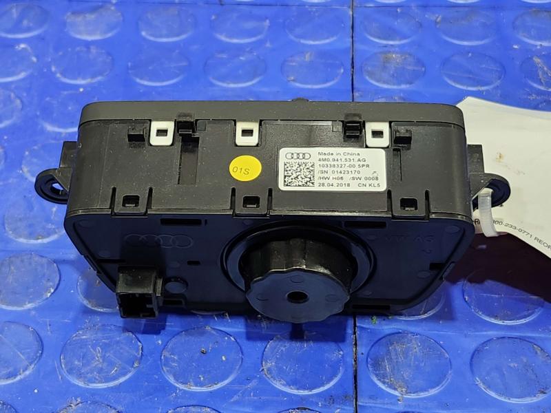 2017-2024 Audi Q7 OEM Headlight Control Switch w/o HUD Genuine OEM 4M0941531AG