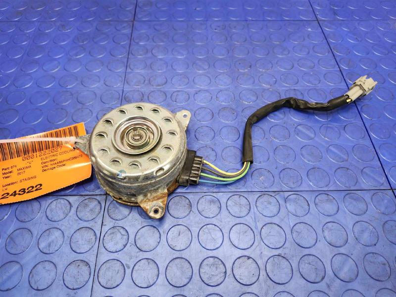 2017 Nissan Maxima Electric Cooling Motor