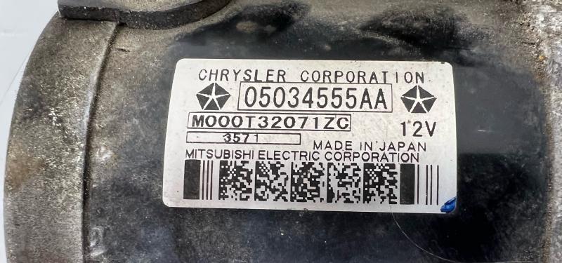 2012 Jeep Patriot Starter Motor