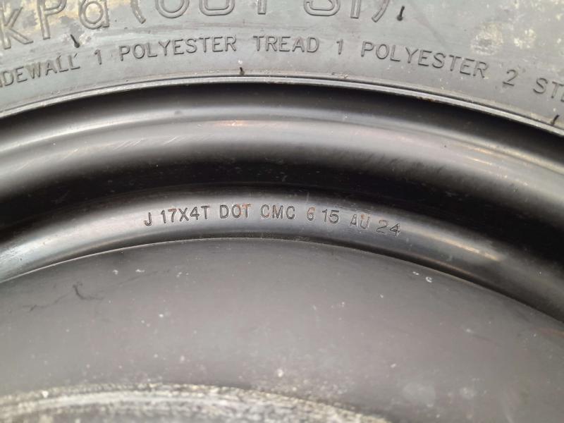 2015-2019 Subaru Outback Legacy Spare Tire & Wheel 17x4 T155/80D17 OEM 28151XA00A