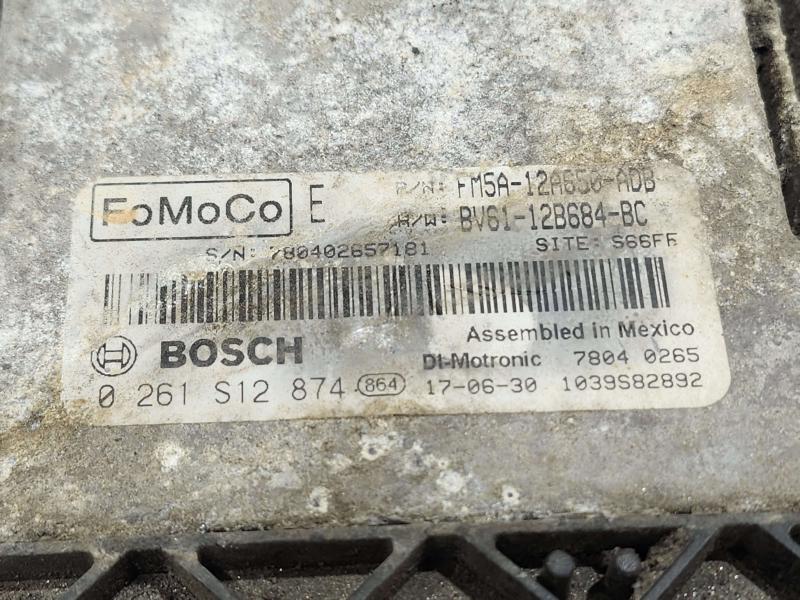 2017 Ford Focus Engine/Motor Brain Box