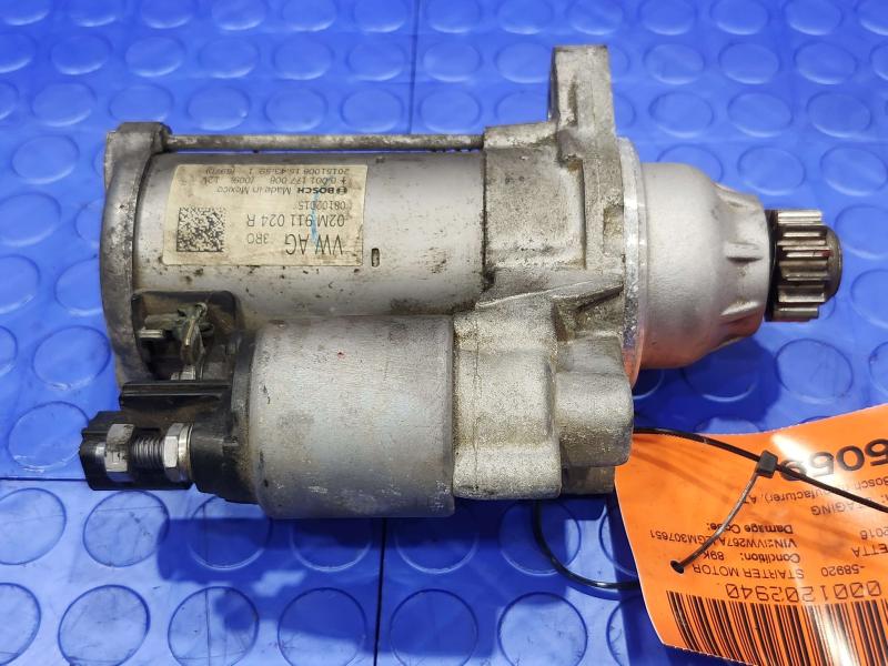 2016 Volkswagen Jetta Starter Motor
