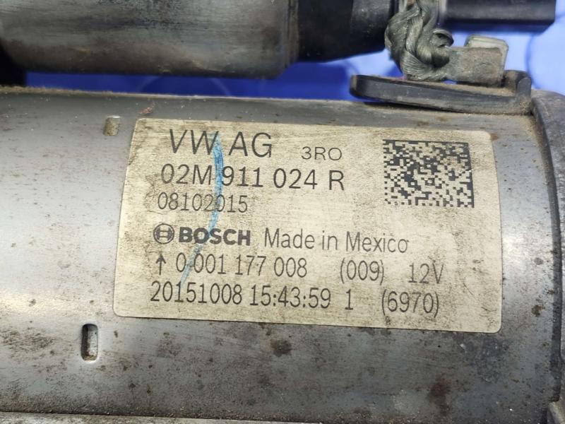 2016 Volkswagen Jetta Starter Motor