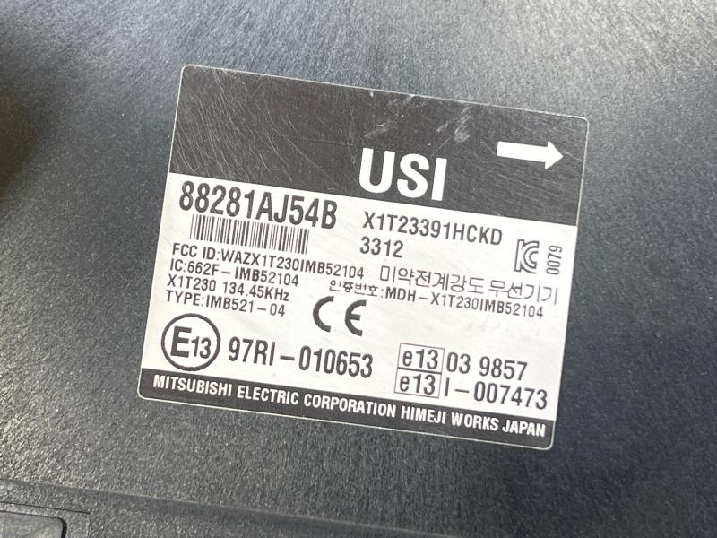 2014 Subaru Legacy Chassis Brain Box