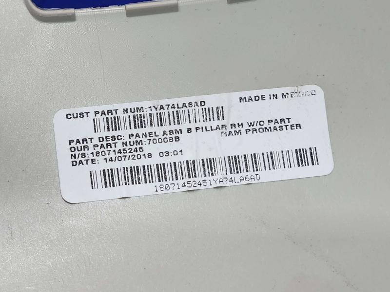 2018 Ram ProMaster Misc Ebay Parts