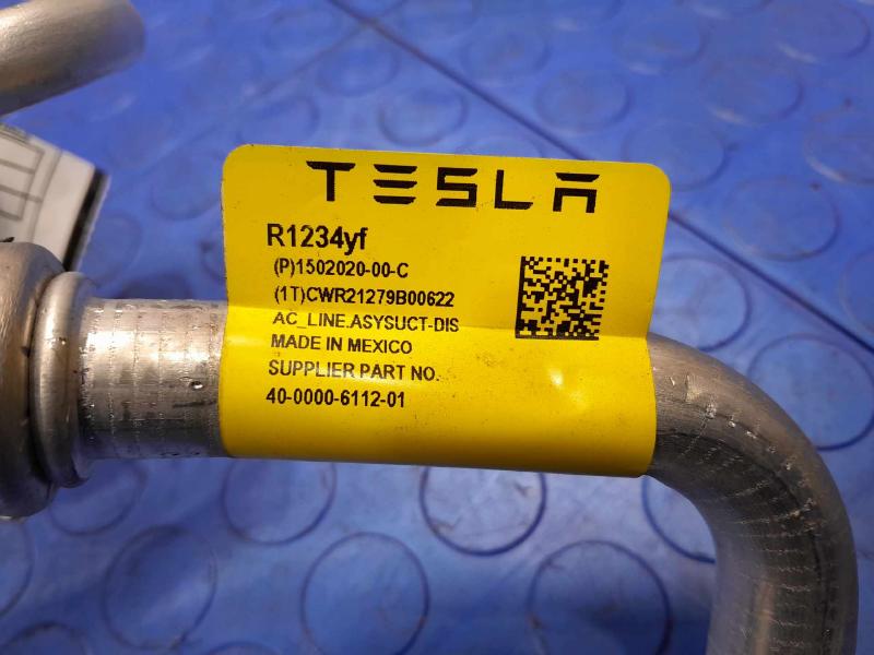 2021 Tesla Model 3 Air Conditioner Hose
