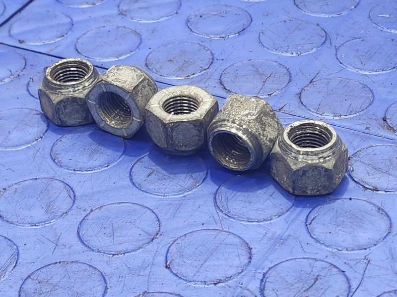 1977-1979 Cadillac Seville Steel Wheel Lug Nuts 5 Pcs Genuine OEM Parts