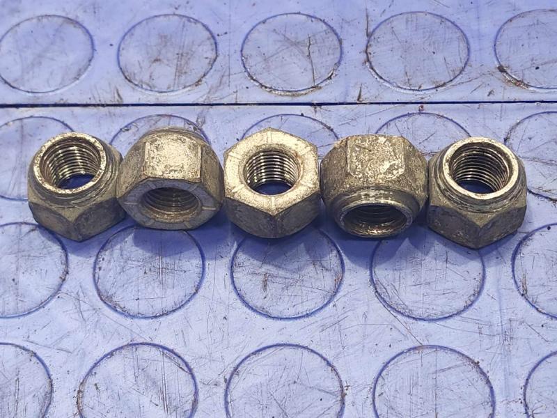 1977-1979 Cadillac Seville Steel Wheel Lug Nuts 5 Pcs Genuine OEM Parts